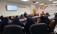 برگزاری جلسه هماهنگی با مراقبین سلامت در مورد اجرای دقیق برنامه صیانت از جمعیت 